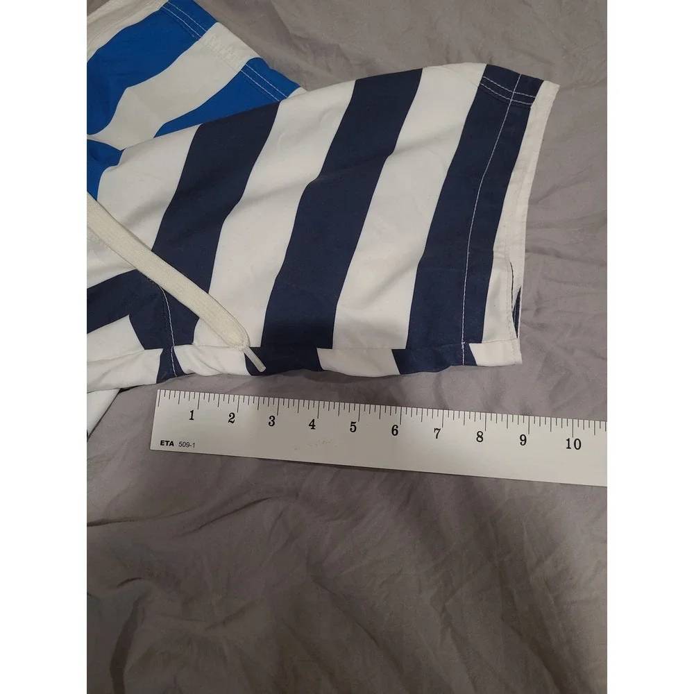 Abercrombie & Fitch striped Board Shorts Men SZ S athletic Swim sports‎ vacation